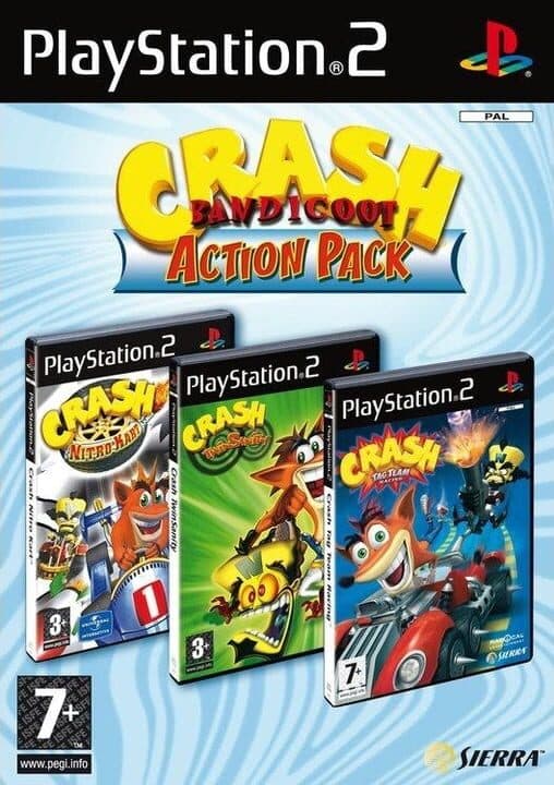 Crash Bandicoot Action Pack cover art