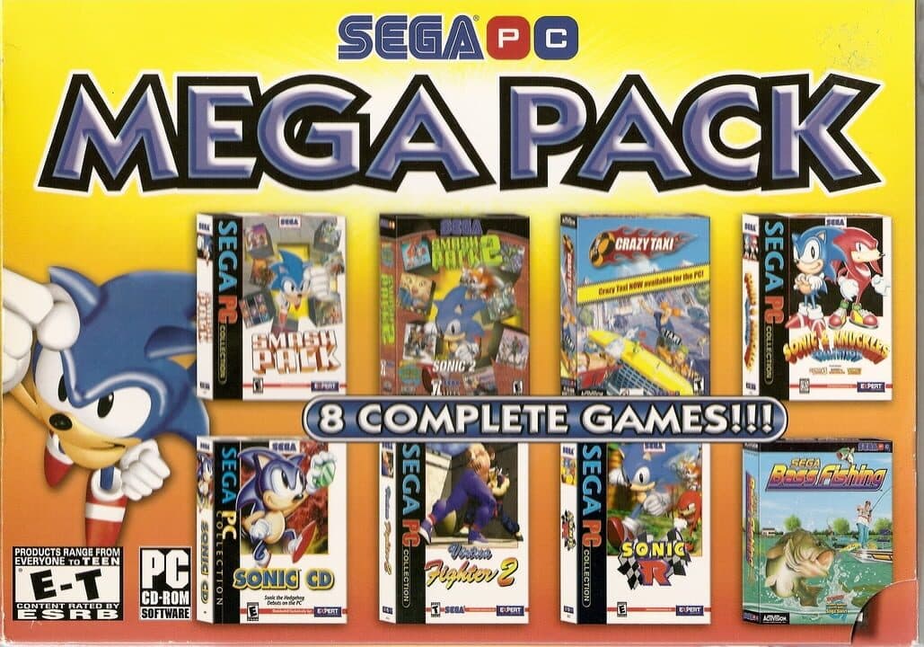 Sega Mega Pack cover art