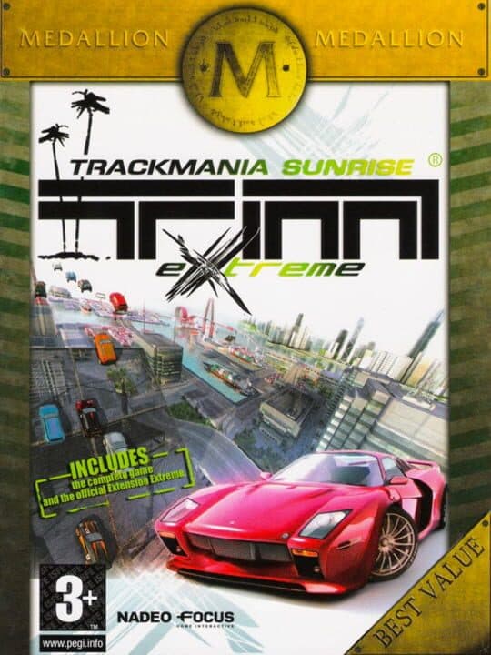 TrackMania Sunrise Extreme cover art