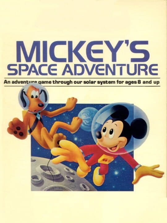 Mickey's Space Adventure cover art