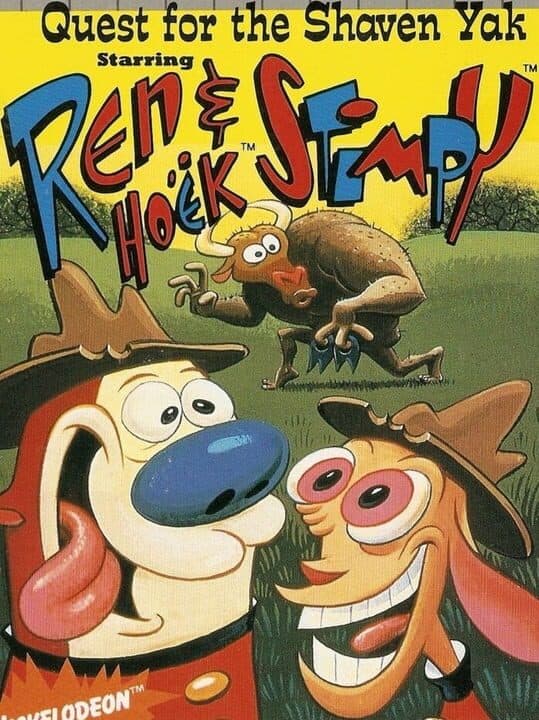 Quest for the Shaven Yak Starring Ren Hoëk and Stimpy cover art