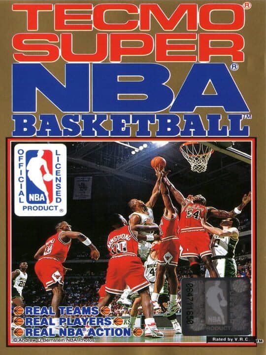 Tecmo Super NBA Basketball cover art