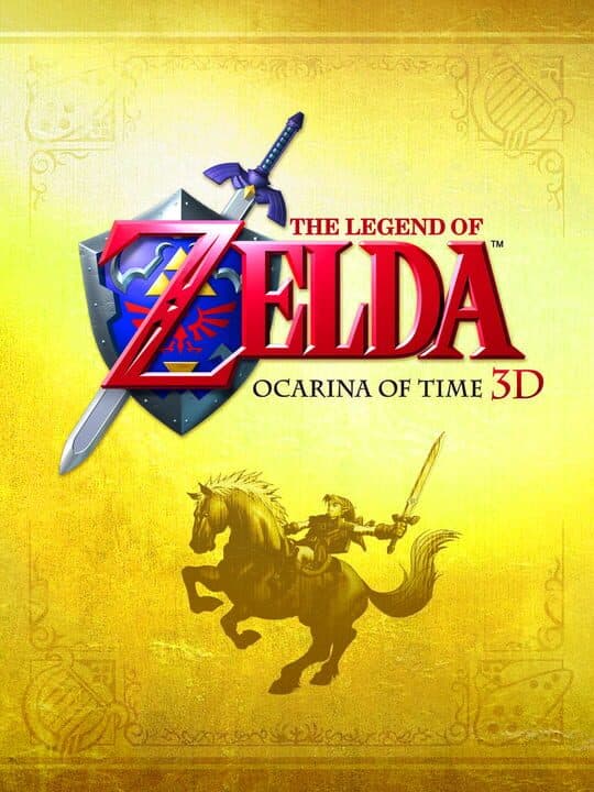 The Legend of Zelda: Ocarina of Time 3D cover art