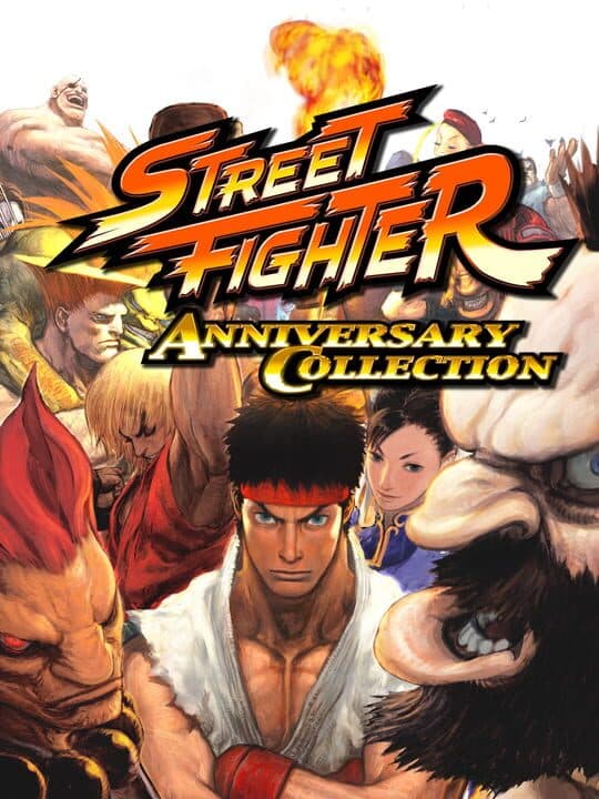 Street Fighter Anniversary Collection cover art