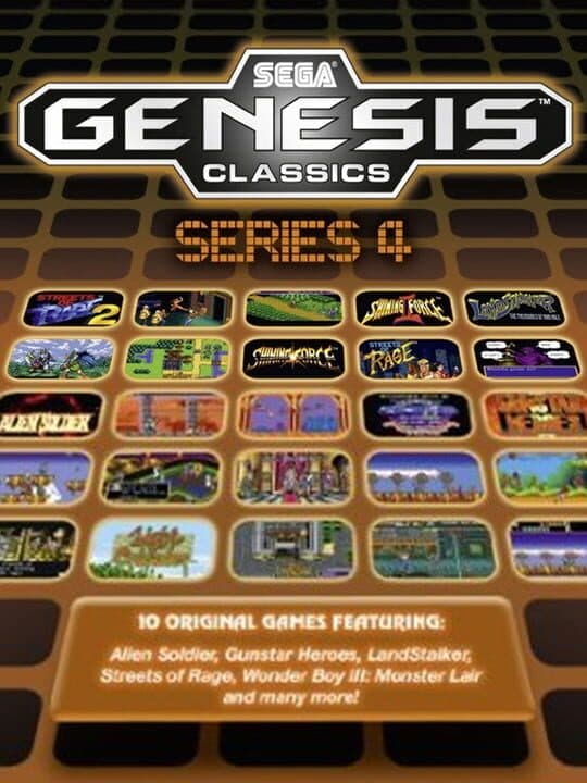 Sega Genesis Classics: Series 4 cover art