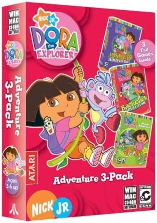 Dora the Explorer: Adventures 3-Pack cover art