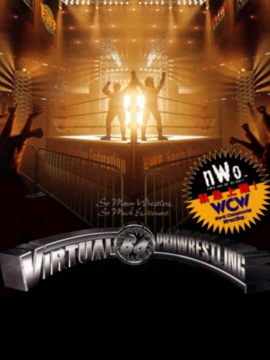 Virtual Pro Wrestling 64 cover art