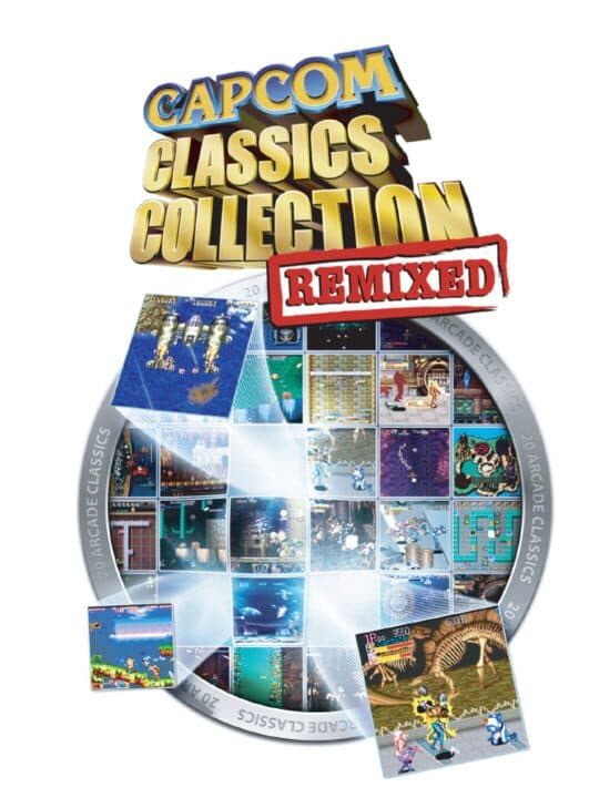 Capcom Classics Collection Remixed cover art