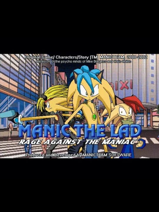 Manic the Lad: Rage Against the Maniac cover art