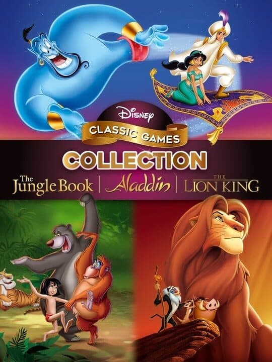 Disney Classic Games: Aladdin, The Lion King and The Jungle Book cover art