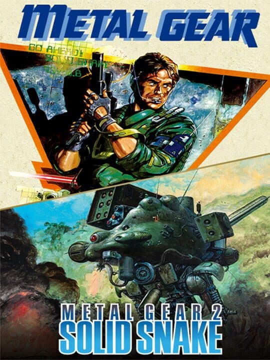 Metal Gear & Metal Gear 2: Solid Snake cover art
