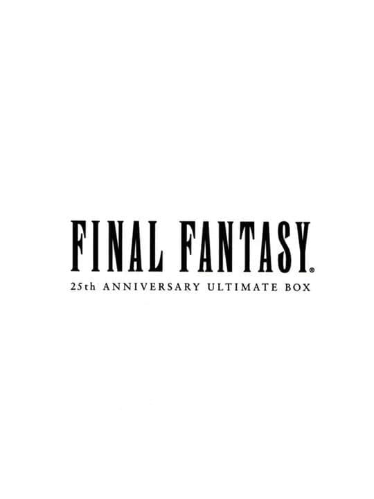 Final Fantasy 25th Anniversary Ultimate Box cover art