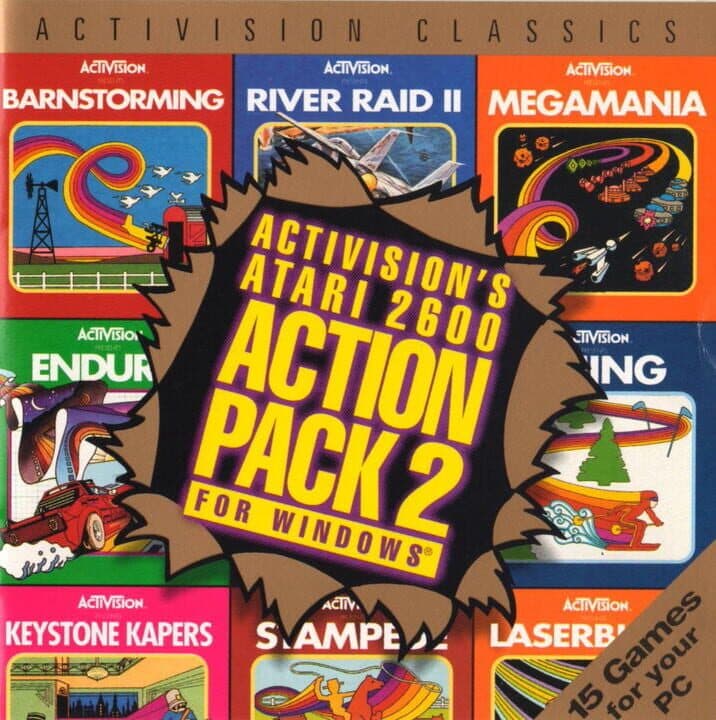 Activision's Atari 2600 Action Pack 2 cover art