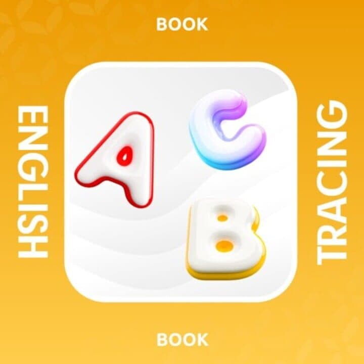 English Tracing Book cover art