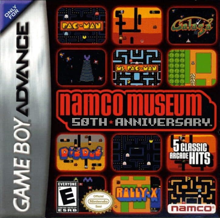 Namco Museum 50th Anniversary cover art