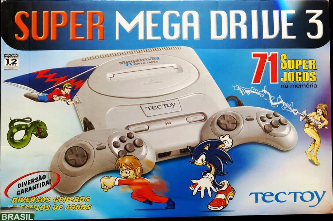 Super Mega Drive 3: 71 Super Jogos cover art