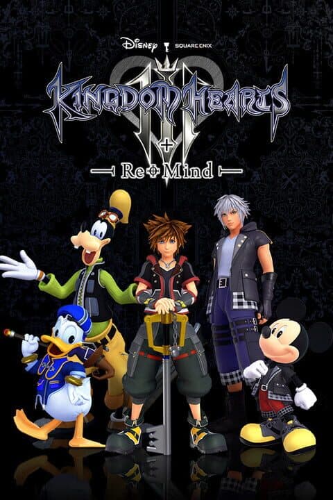 Kingdom Hearts III + Re Mind cover art