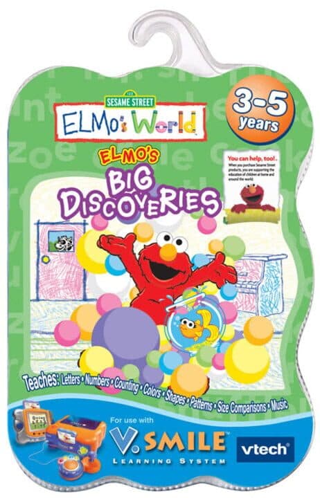 Elmo's World: Elmo's Big Discoveries cover art