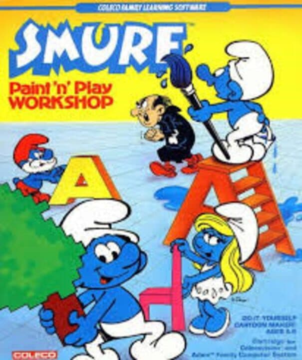 Smurf: Paint 'n' Play Workshop cover art