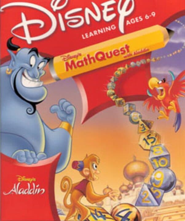 Disney Learning: Math Quest with Aladdin cover art