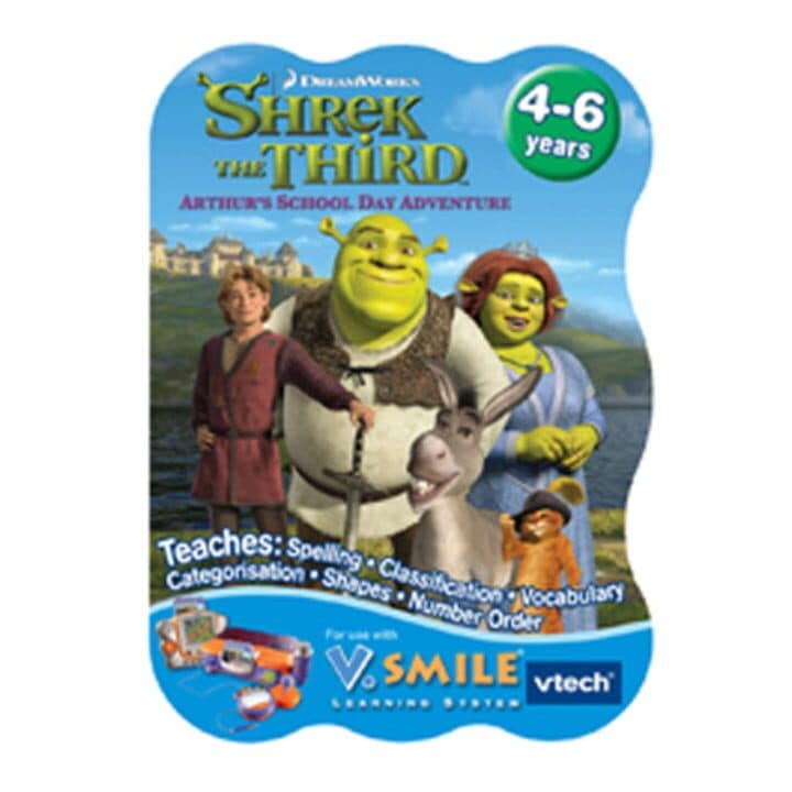 Shrek the Third: Arthur's School Day Adventure cover art