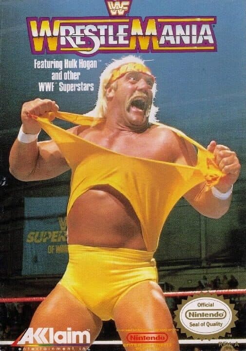 WWF Wrestlemania cover art