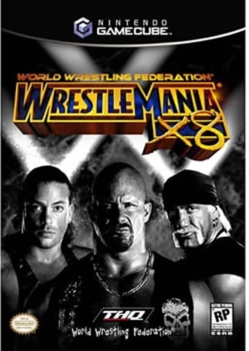 WWE WrestleMania X8 cover art