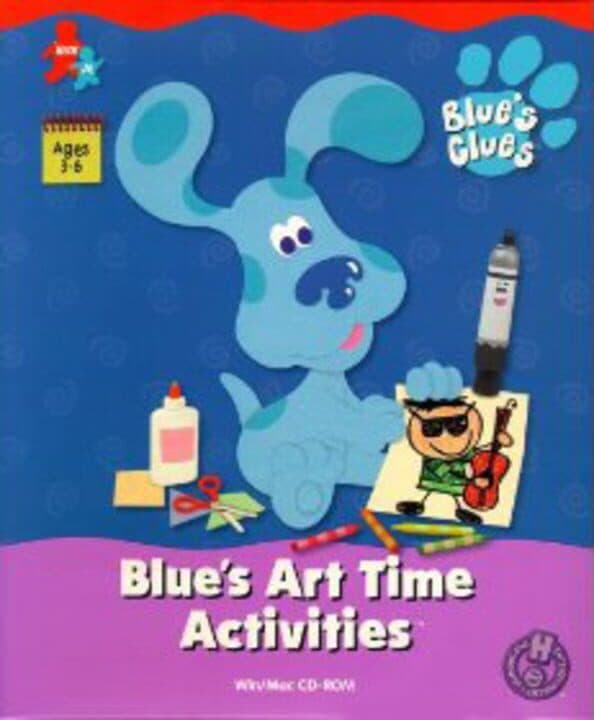 Blue's Clues: Blue's Art Time Activities cover art
