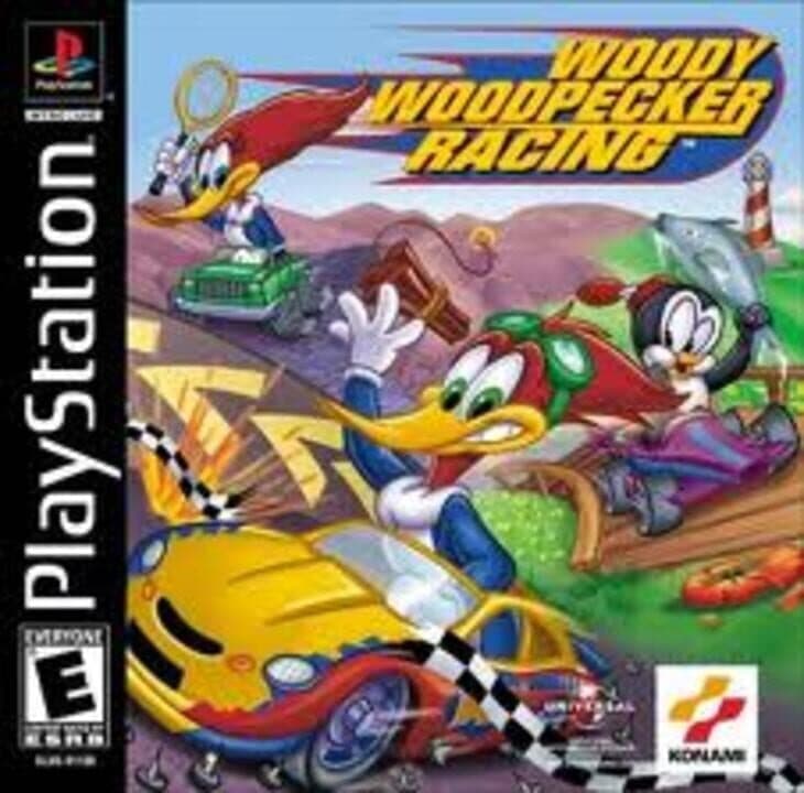Woody Woodpecker Racing cover art