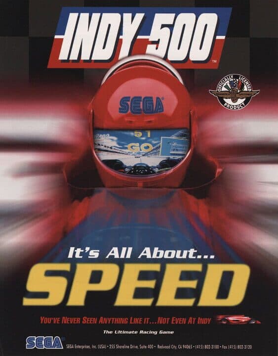 Indy 500 cover art