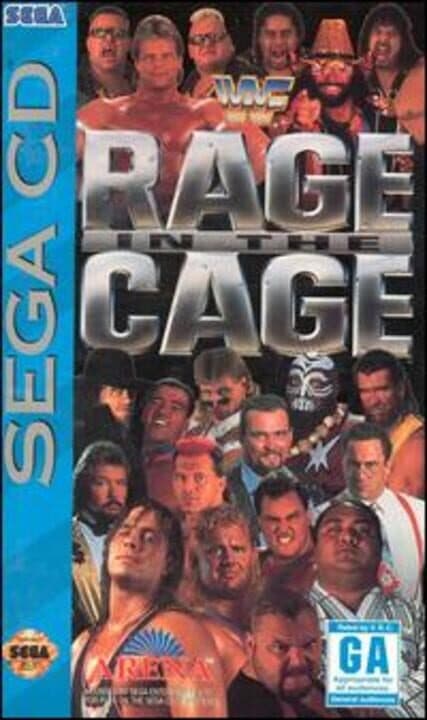 WWF Rage in the Cage cover art