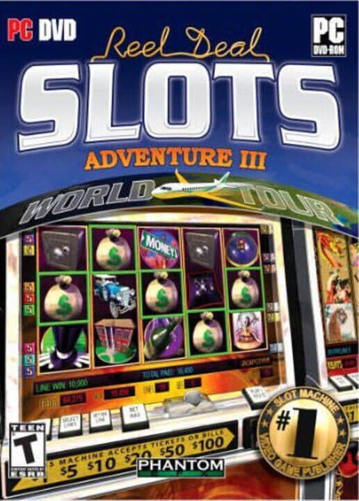 Reel Deal Slots: Adventure III - World Tour cover art