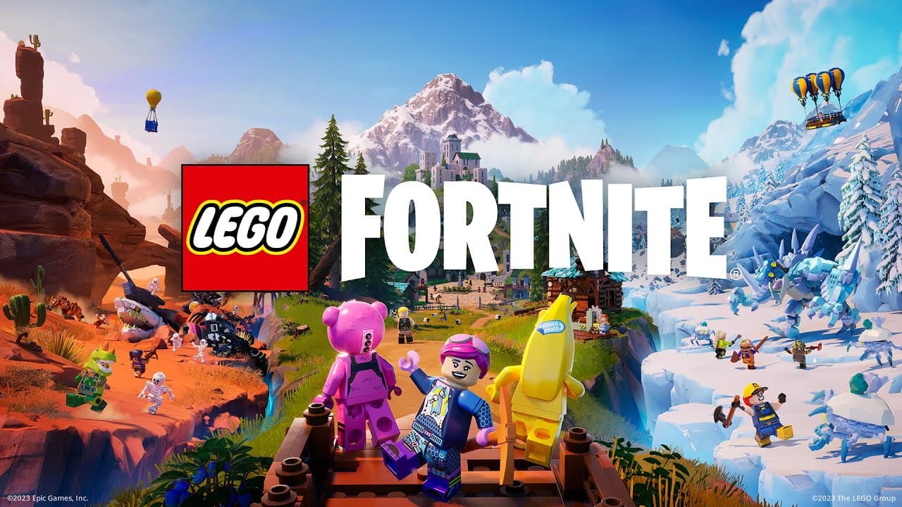 LEGO Fortnite video thumbnail