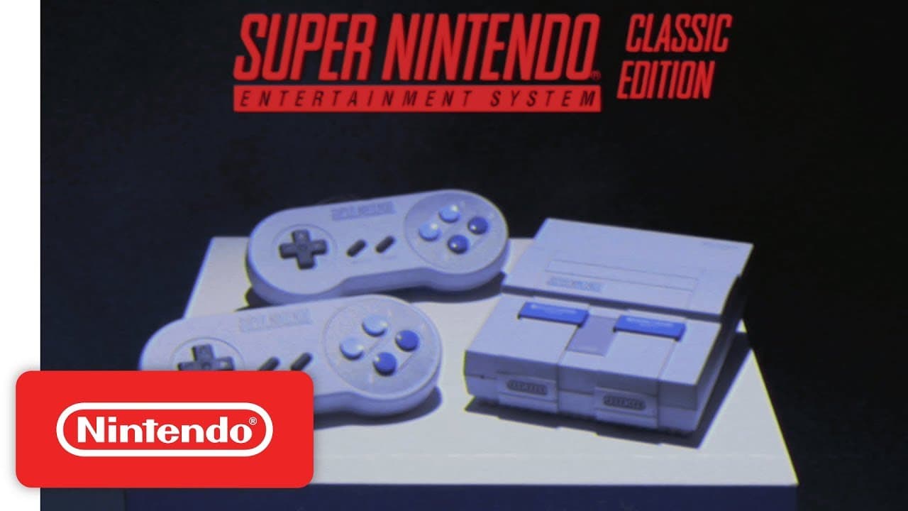 Super NES Classic Edition video thumbnail