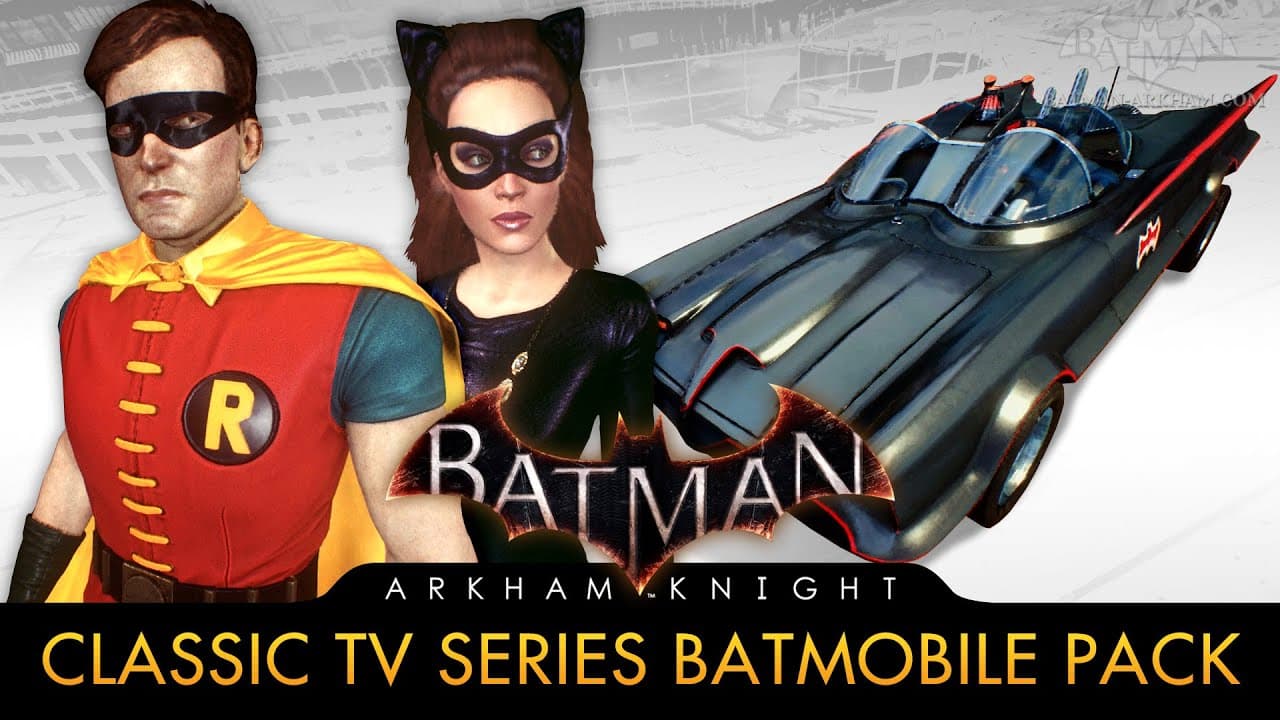 Batman: Arkham Knight - Batman Classic TV Series Batmobile Pack video thumbnail