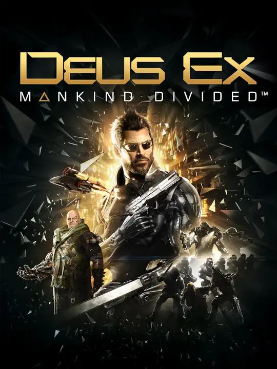 Deus Ex: Mankind Divided Cover Art