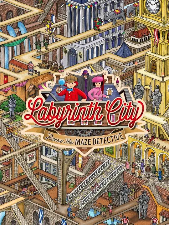 Labyrinth City: Pierre the Maze Detective Cover Art
