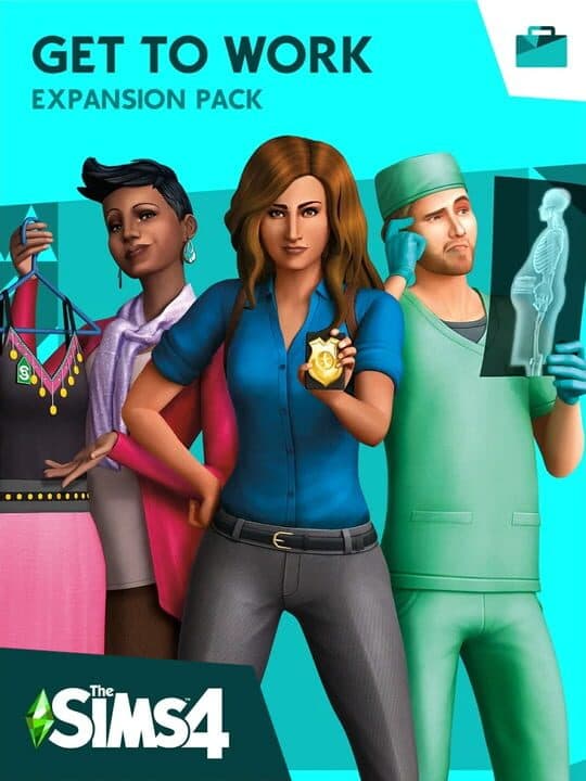 The Sims 4: Get to Work cover art